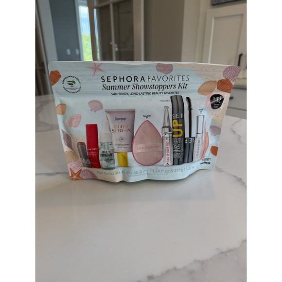 Sephora Favorites Summer Showstoppers Beauty Kit Kohl’s Retail Value $119 NEW - Picture 1 of 6
